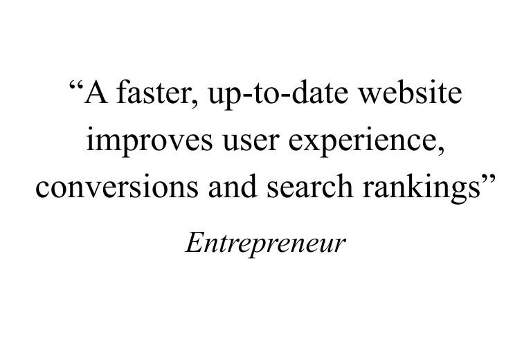 “It’s more important [to have a] quality of your business and the story you have to tell.” (8)